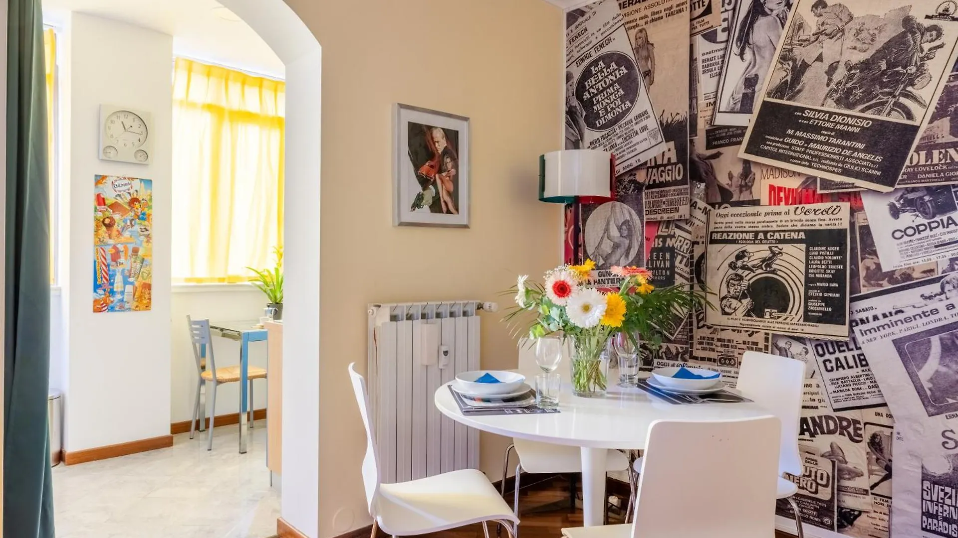 Stracult House Suggestive And Vintage-Pop Apartment Rome Italy