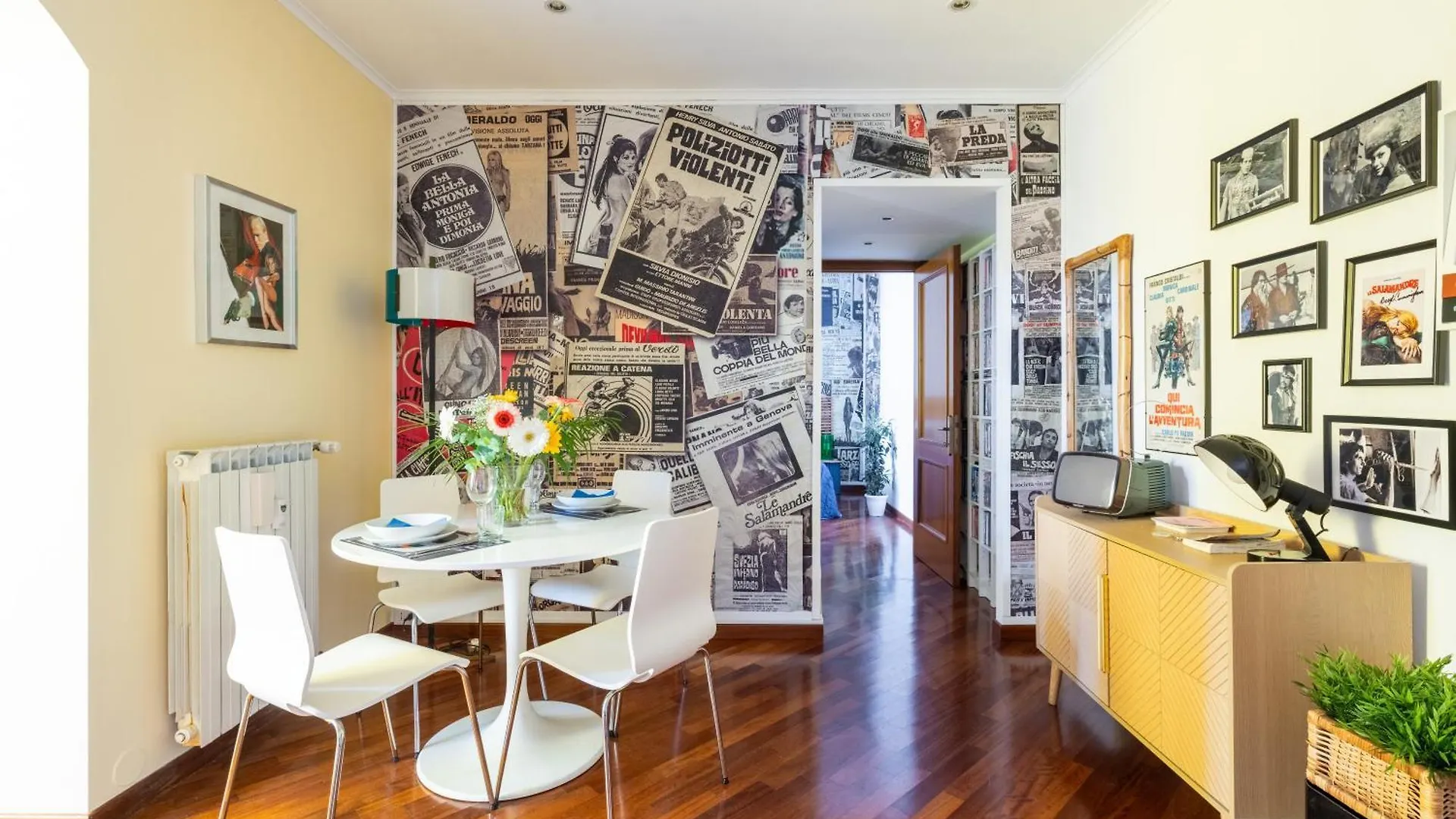 Stracult House Suggestive And Vintage-Pop Apartment Rome Italy